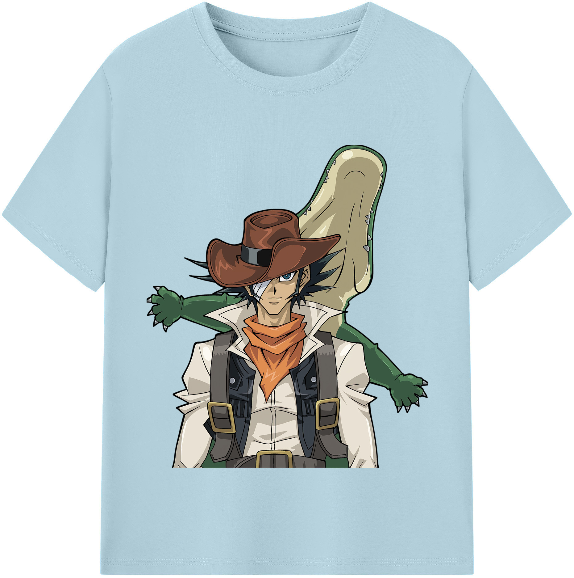 （画像用） 遊☆戯☆王 Yu-Gi-Oh! 綿100％半袖Tシャツ（フロントプリント）